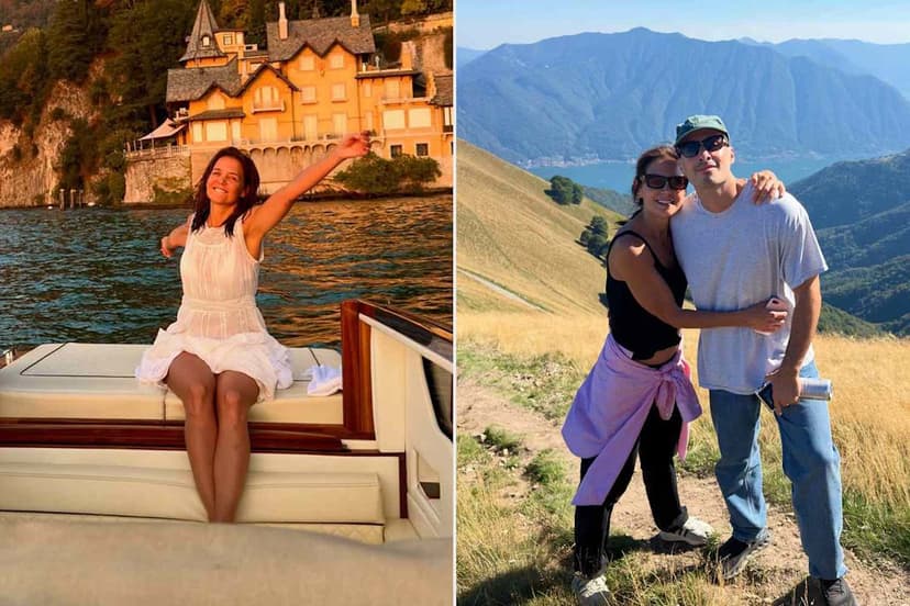 Katie Holmes Shares Sweet Italy Vacation Snaps