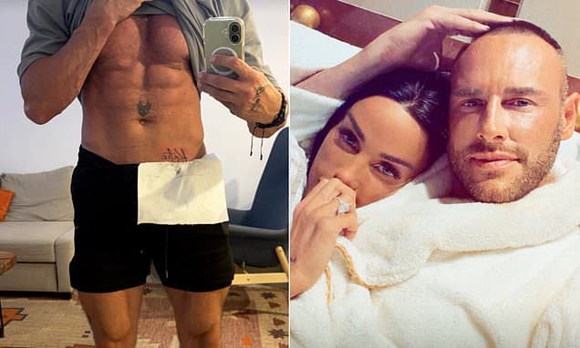 Tattoo tribute: Lee Andrews shows off Katie Price ink