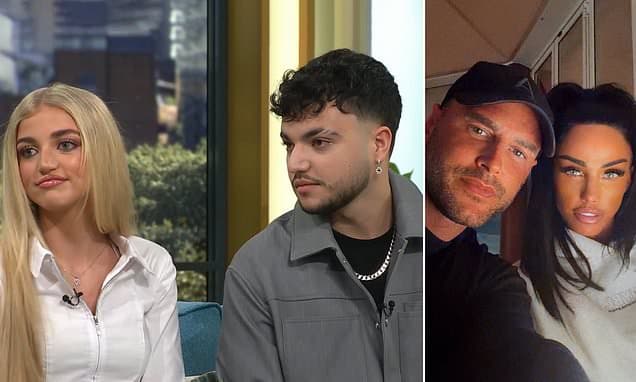 Katie Price's kids learned of mom's wedding via text