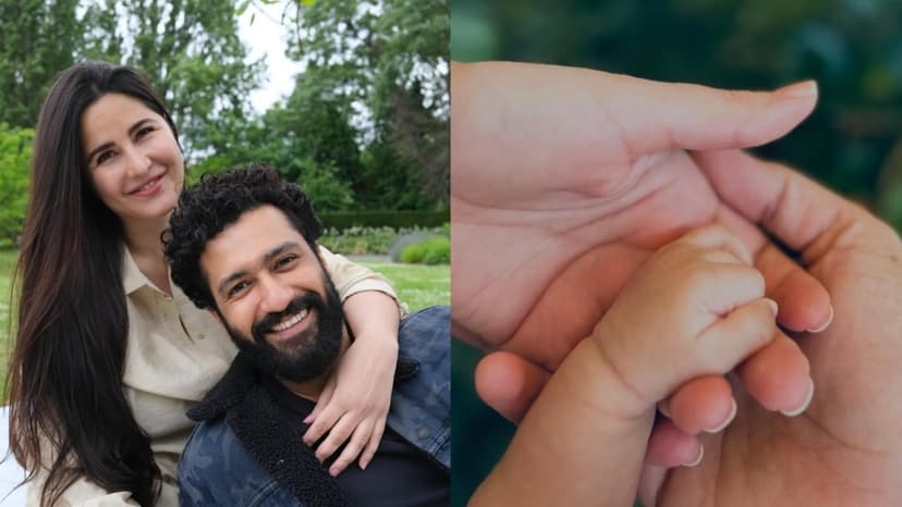 Katrina & Vicky's Baby's First Paparazzi Meet