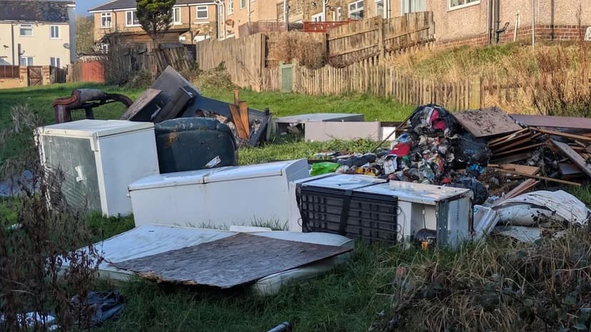 Keighley Fly-Tipping Crisis: Fridges and Toilets Dumped