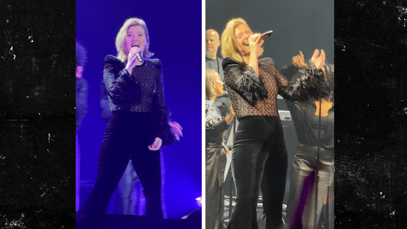 Kelly Clarkson Sings Vegas Amid Toy Store Feud