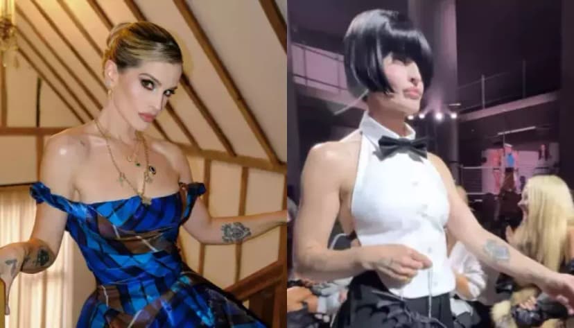 Kelly Osbourne's Unrecognizable Transformation at LFW