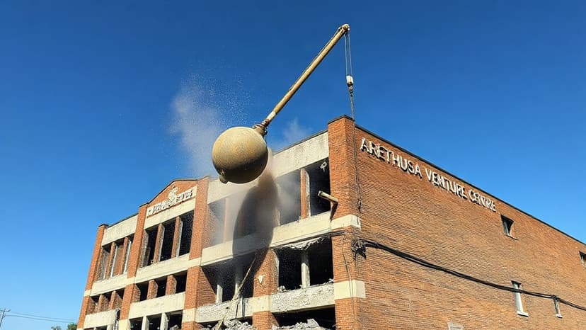 Sports Centre Demolished for 31 Flats in Kent