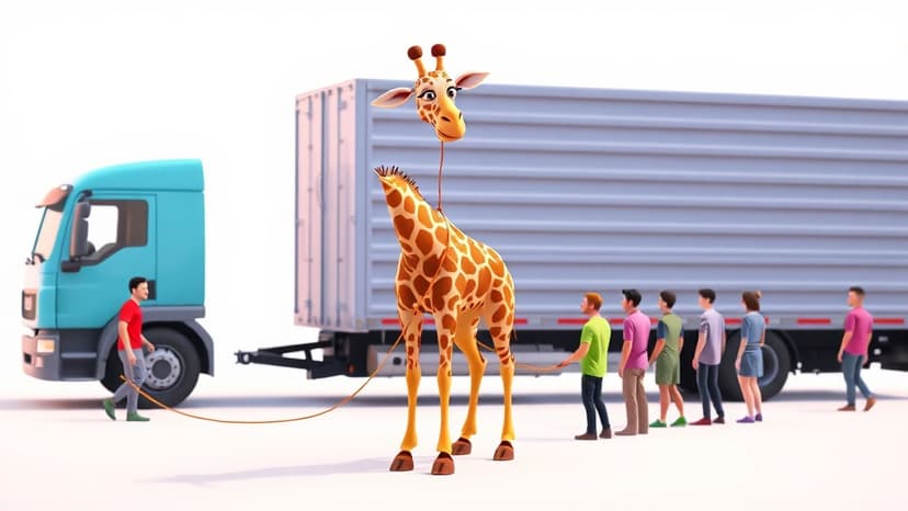 Kenyan Rangers Brave Risks to Relocate Giraffes Displaced by Development