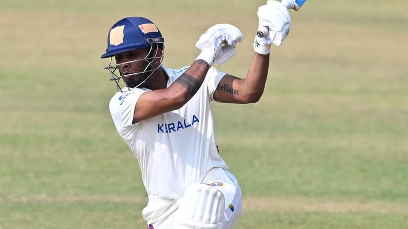 Vinod's Century Puts Kerala in Control