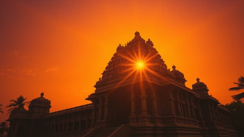 Temple Aligns Sun: A Celestial Marvel