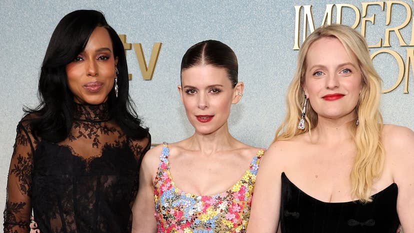 Kerry Washington Dazzles in Sheer Gown at 'Imperfect Women' Premiere