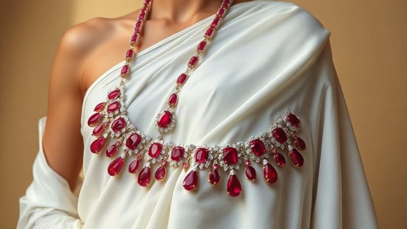 Kiara Advani Dazzles in Ruby & Diamond Masterpiece