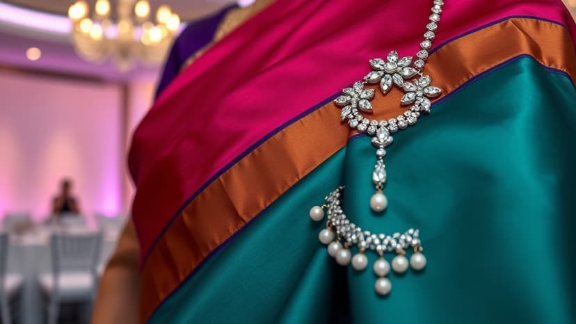 Kiara Advani Stuns in Rs 1.3 Lakh Saree & Diamond Necklace