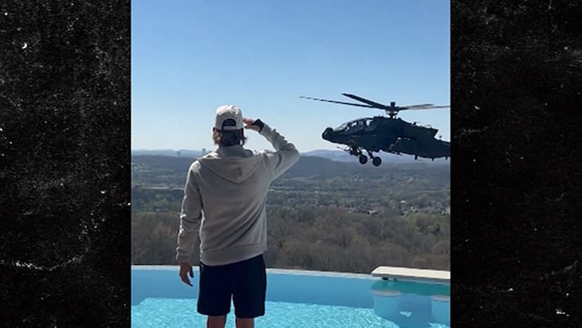 Army Investigates Apache Flyover Near Kid Rock's Mansion