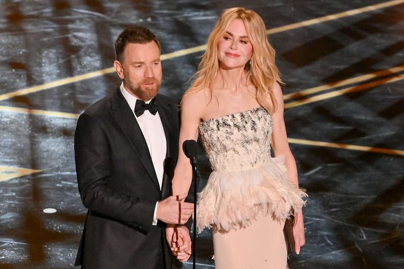 Kidman & McGregor's "Moulin Rouge!" Reunion at Oscars