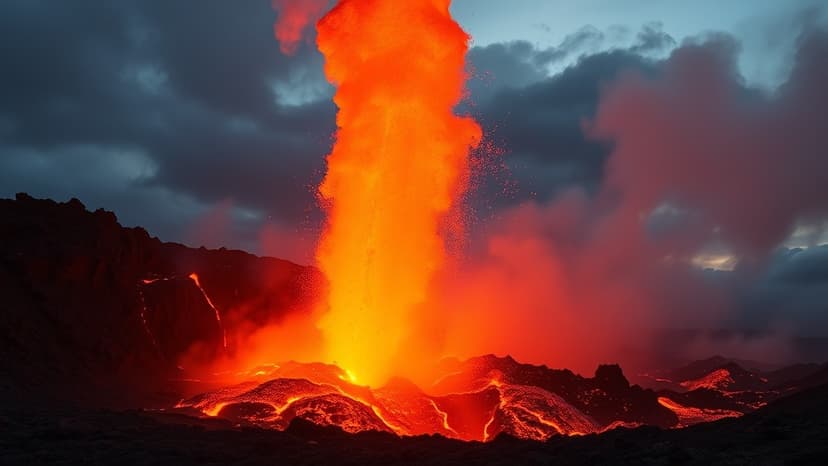 Kilauea Erupts: Lava Fountain Reaches 700 Feet!