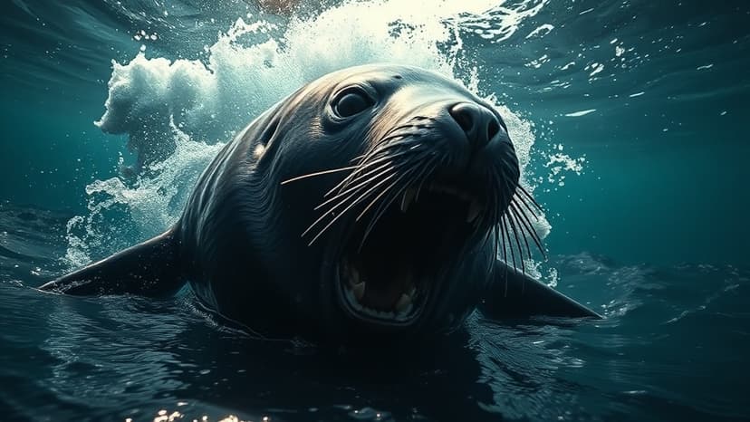 Killer Seals Attack Dolphins: Swimmers Next?