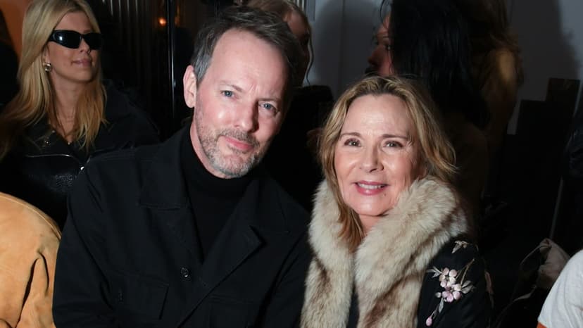 Kim Cattrall & Husband Make Rare Public Appearance