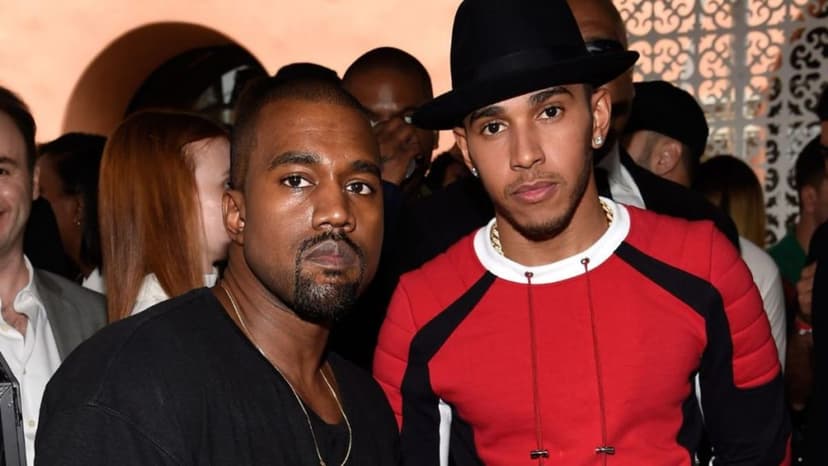 Kim K. Fears Kanye Clash Over Lewis Hamilton Christmas