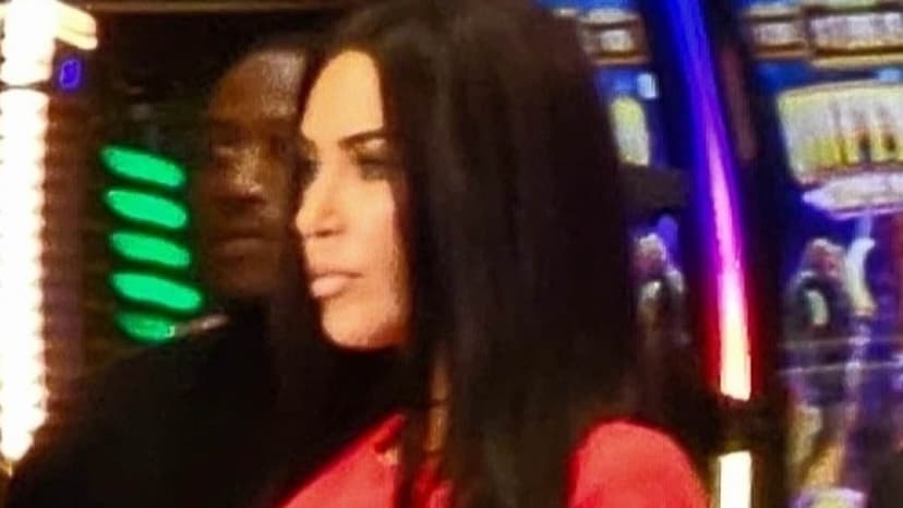 Red-Hot Kim K Shines on Set of 'The Fifth Wheel' in Las Vegas