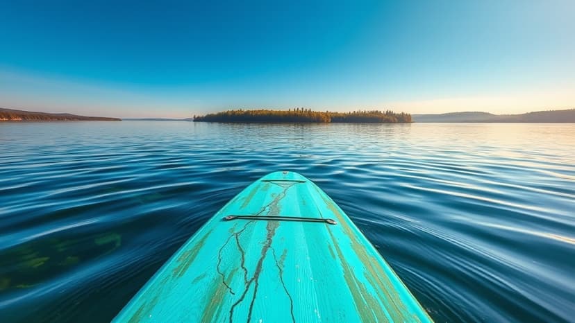 Kim Kardashian's Lakeside Fun: Paddleboarding & Family Time
