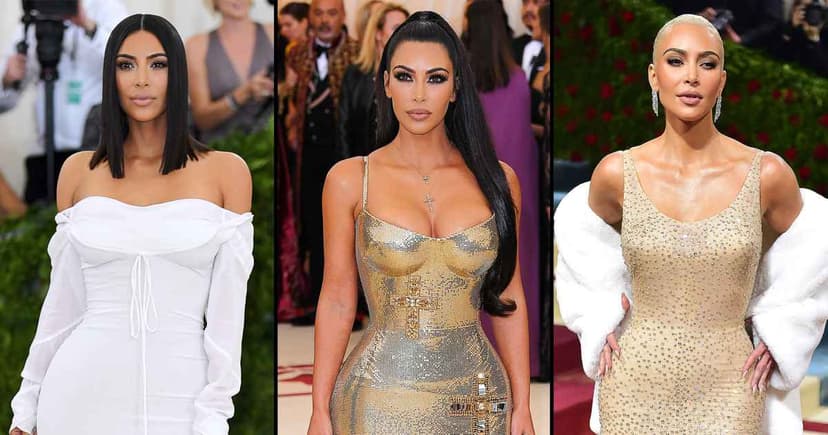Kim Kardashian's Bold Met Gala Fashion Journey