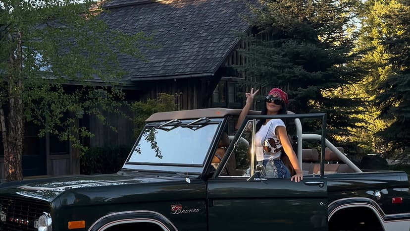 Kim K's $285K Vintage Bronco: Mountain Escape Machine