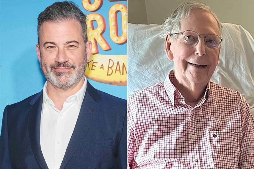 Kimmel's Hilarious Hospital Swap with McConnell