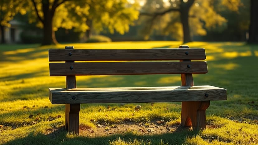Kindness Replaces Vandalized Memorial Bench