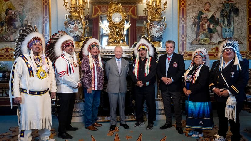 King Charles Meets First Nation Leaders in Historic Palace Audience