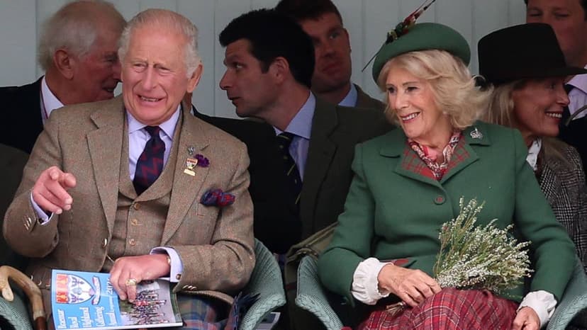 King Charles and Queen Camilla Shine at Braemar Highland Games