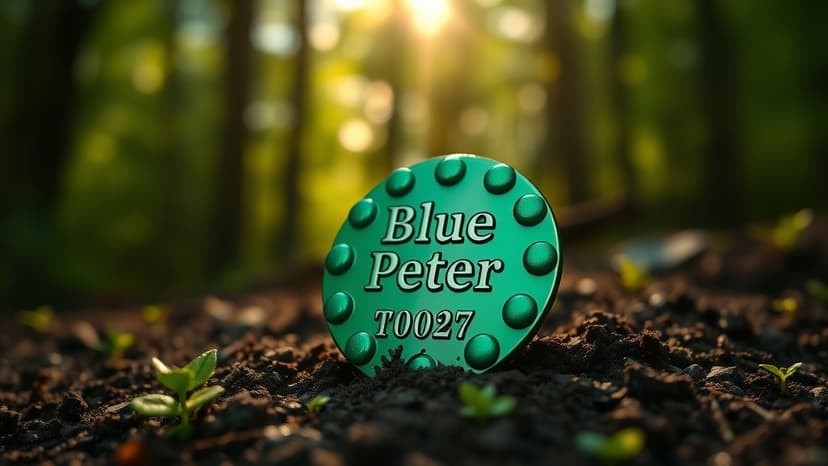 King Charles Earns Green Blue Peter Badge