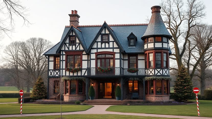 King Charles' Sandringham Folly Decked for Festive Magic