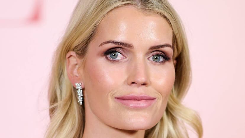 Kitty Spencer Dares in See-Through Lace Gown