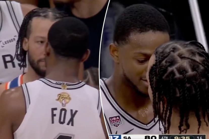 Knicks, Spurs Ignite with Fiery Fourth Quarter Stare-Down