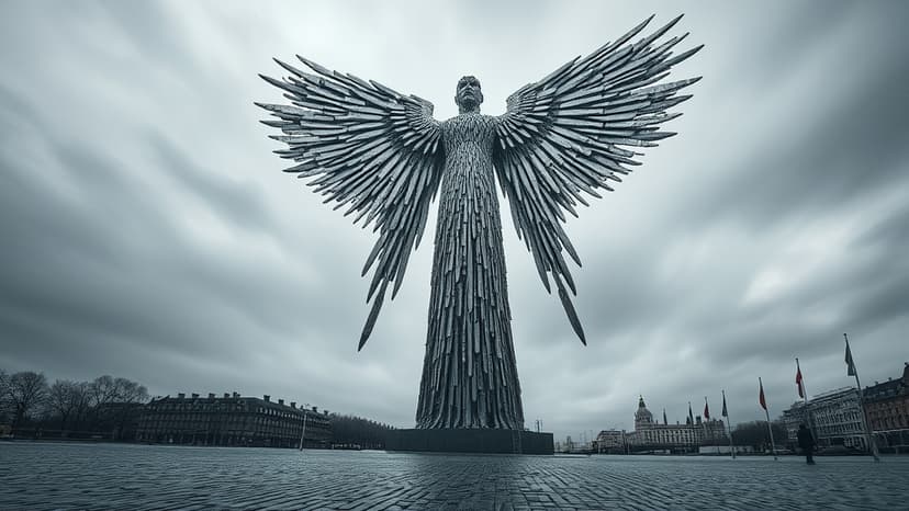 Knife Angel Lands in Plymouth: A Stark Reminder