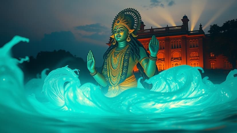 Kolkata's Soul: A Mythic Performance Unveiled