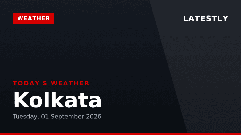 Kolkata Drenched: Thunderstorms to Lash City on Sep 1