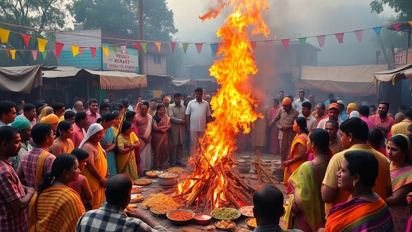 Kolkata Celebrates India's Harvest Festivals in Unity