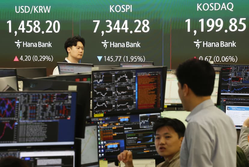 KOSPI Surges Past 7500, Hits Record High Four Days Running