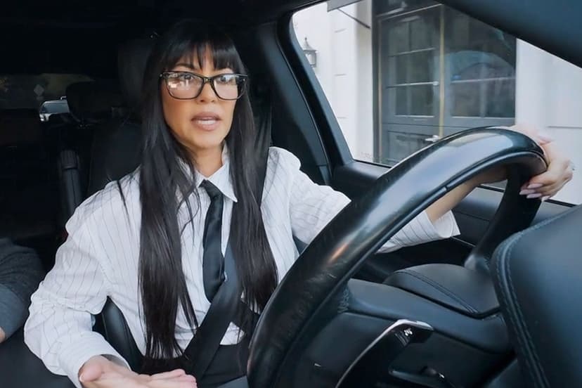 Kourtney peed in her car? Family calls her worst driver