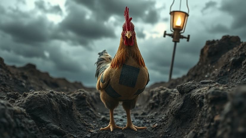 Disfigured Chicken Novel: A Dark Fable