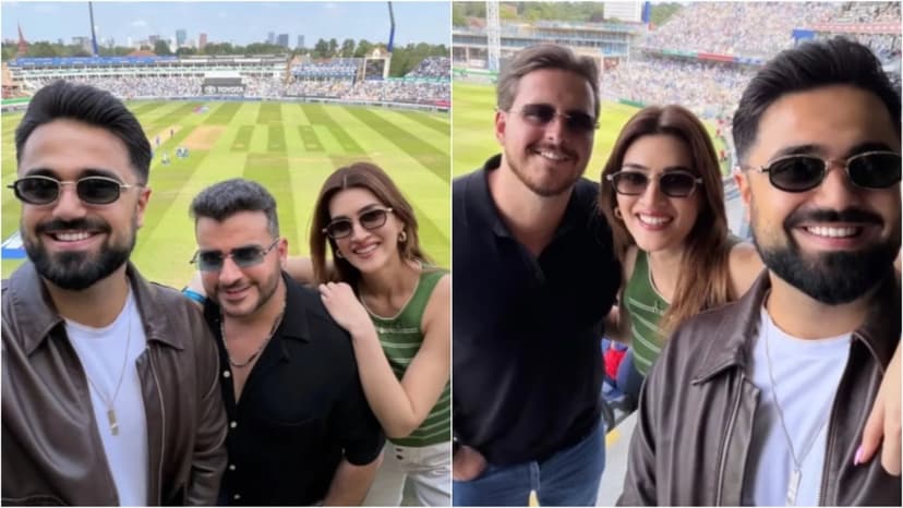 Kriti Sanon and Kabir Bahia Fuel Dating Rumors at Cricket Match
