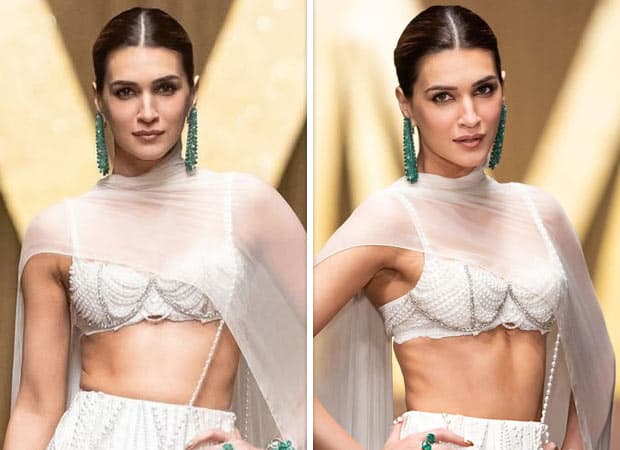 Kriti Sanon Dazzles Dubai in Malhotra's Indian Couture