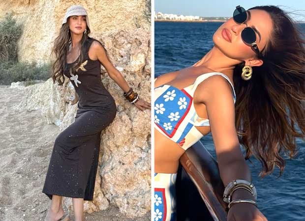 Krystle D'Souza Dazzles in Resort-Inspired Ensembles
