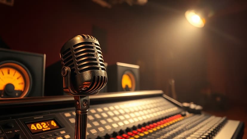 Singer's Studio Session Honors Music Legends