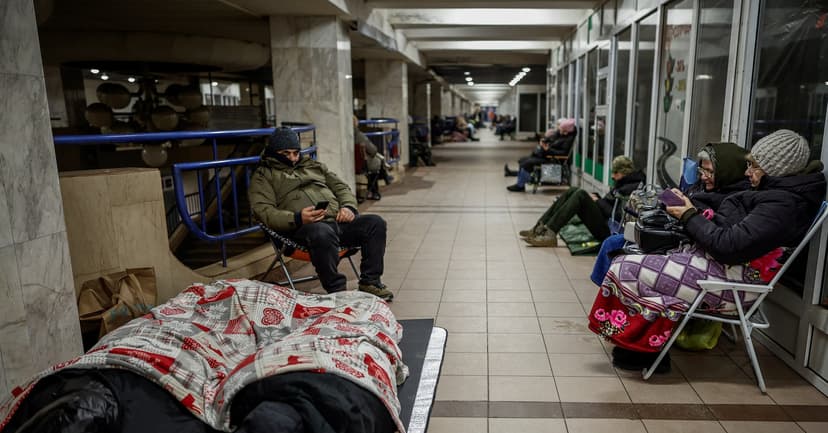 Kyiv Hit by Drone and Missile Barrage