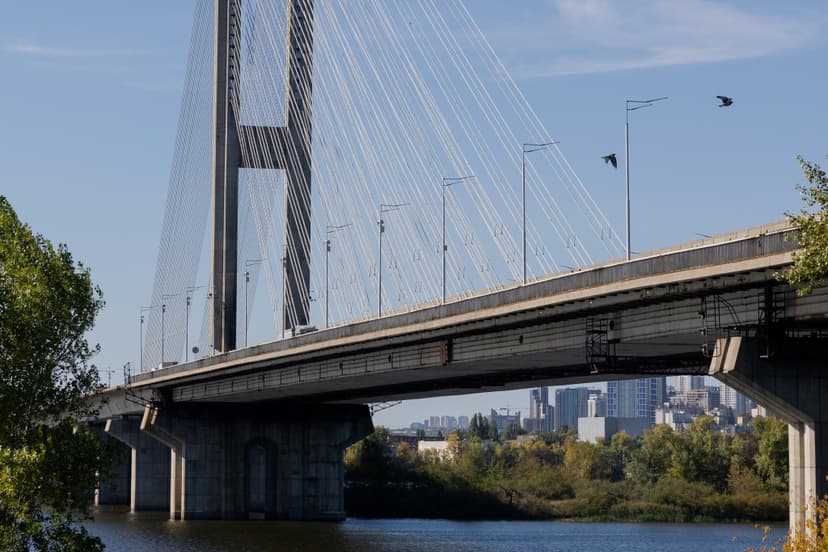 Kyiv Faces Gridlock as Russian Drones Target Key City Bridges