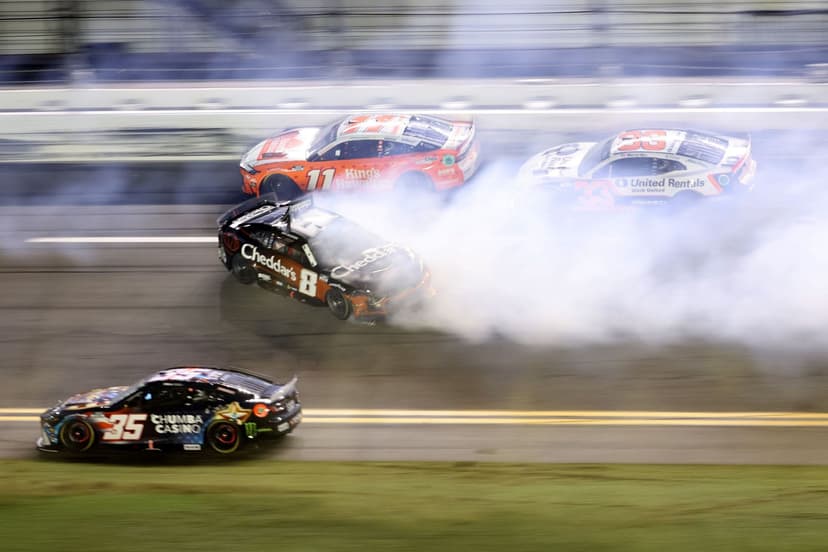 Busch's Atlanta Race Ends in Wall After Gragson Contact
