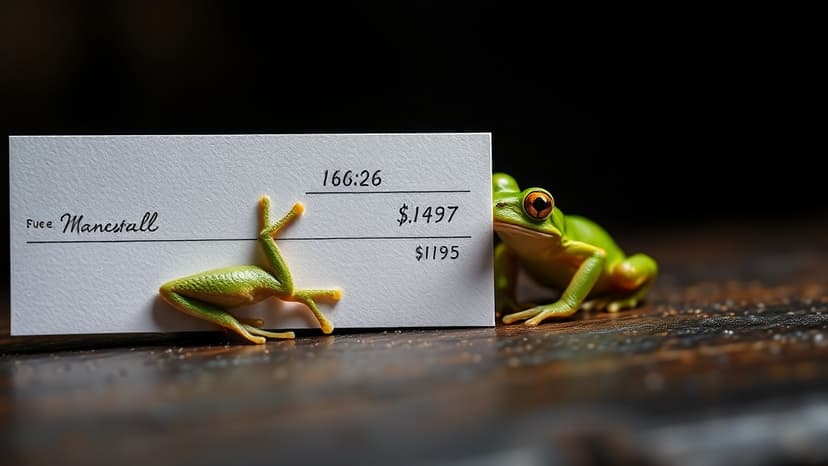 TV Host's Terrifying Frog Fright on Live TV