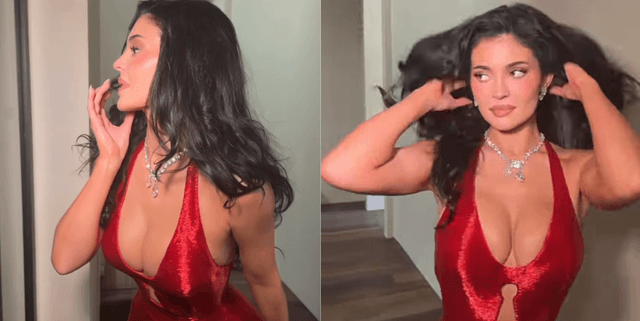 Kylie Jenner Stuns in Schiaparelli at Oscars