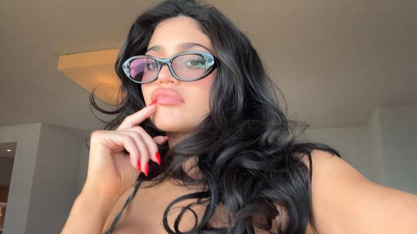 Kylie Jenner Stuns in New Leopard Print Bikini
