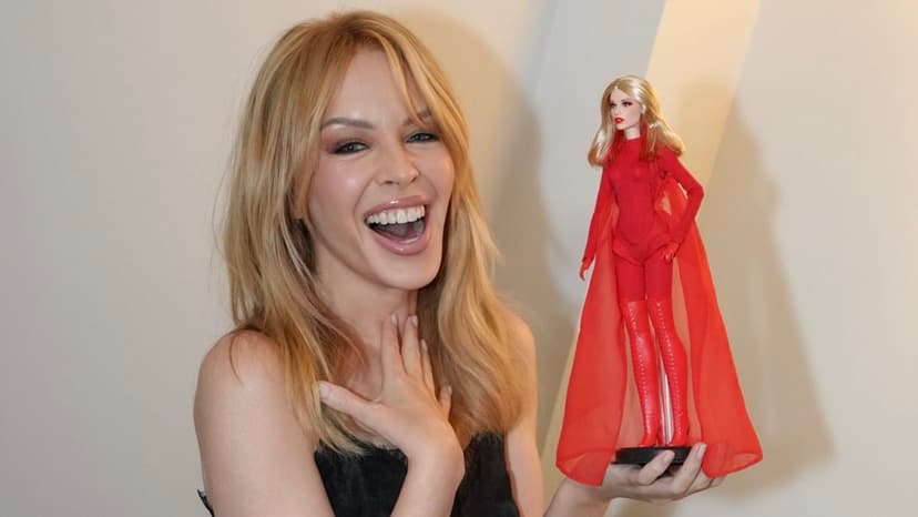 Iconic Kylie Minogue Barbie Doll Launched!